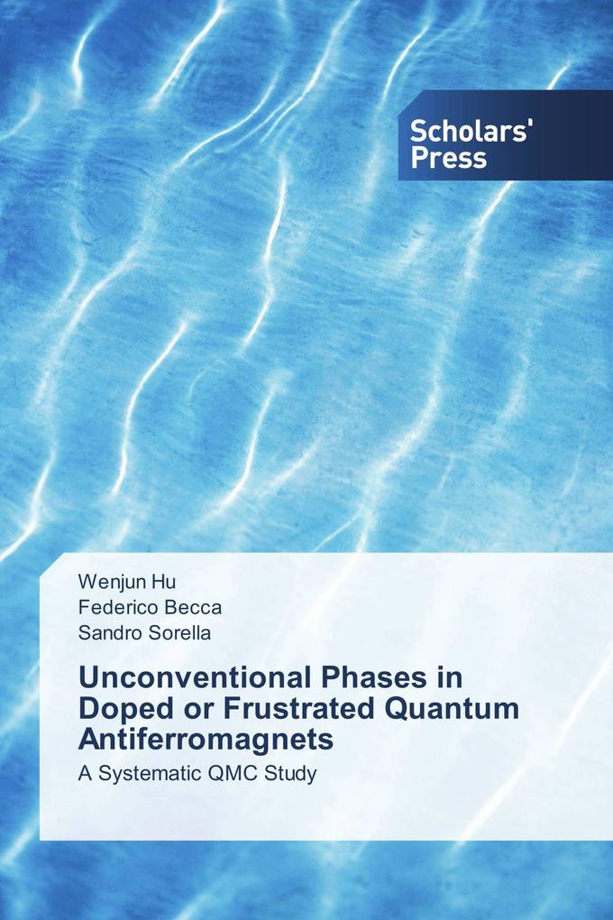 Unconventional Phases in Doped or Frustrated Quantum Antiferromagnets