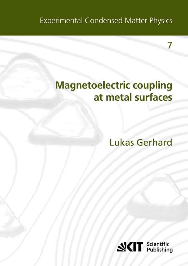 Magnetoelectric coupling at metal surfaces