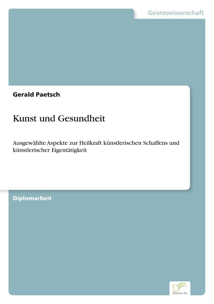Kunst und Gesundheit
