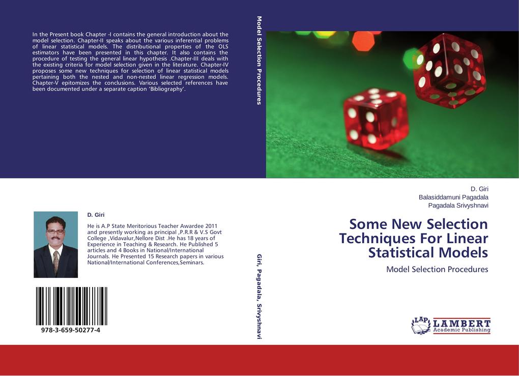 Some New Selection Techniques For Linear Statistical Models
