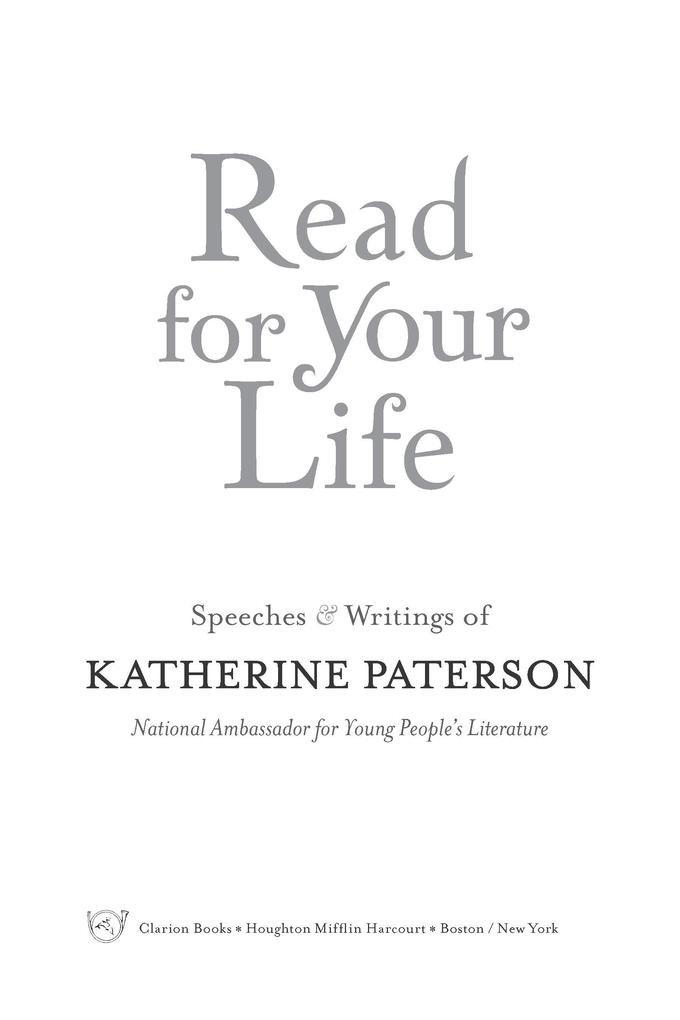 Read for Your Life #1