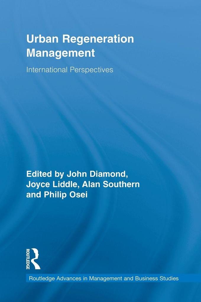 Urban Regeneration Management