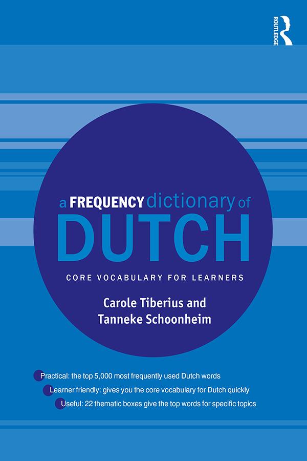 A Frequency Dictionary of Dutch