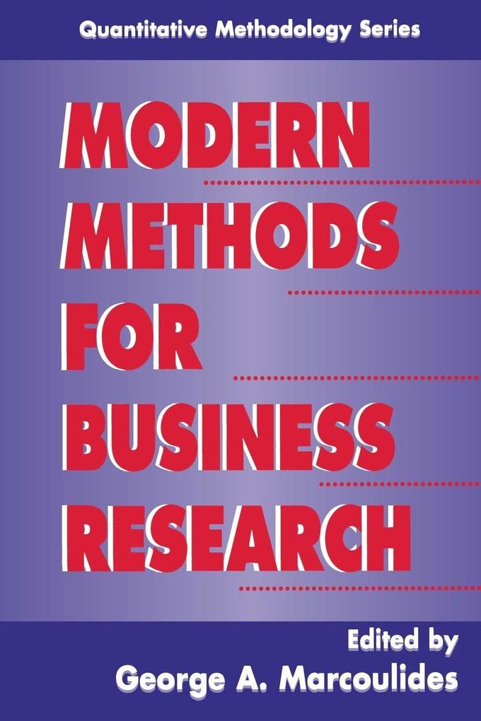 Modern Methods for Business Research