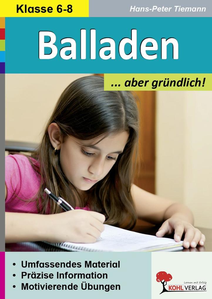 Kohl Verlag Balladen Aber Gründlich!