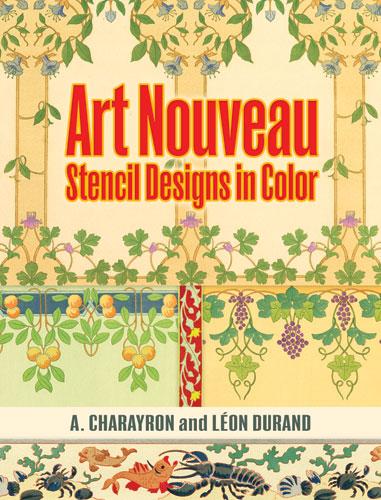 Art Nouveau Stencil s in Color