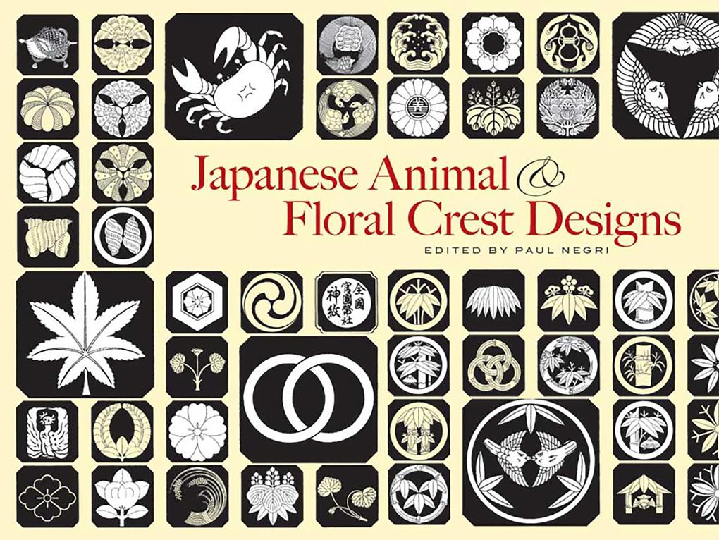 Japanese Animal and Floral Crest s