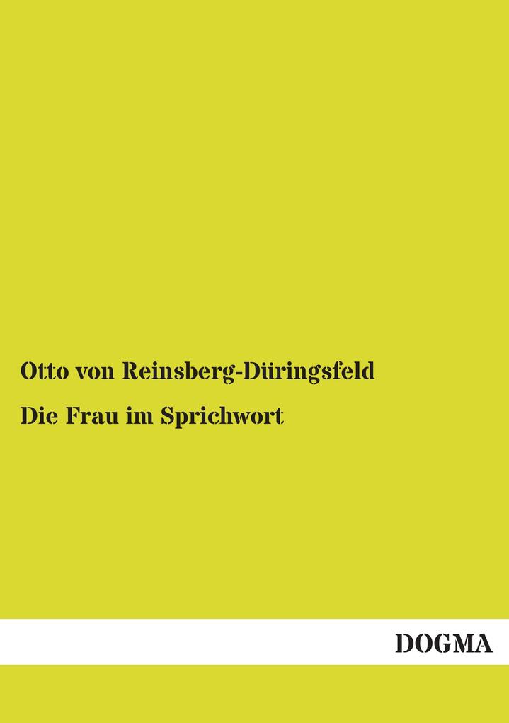 Die Frau im Sprichwort
