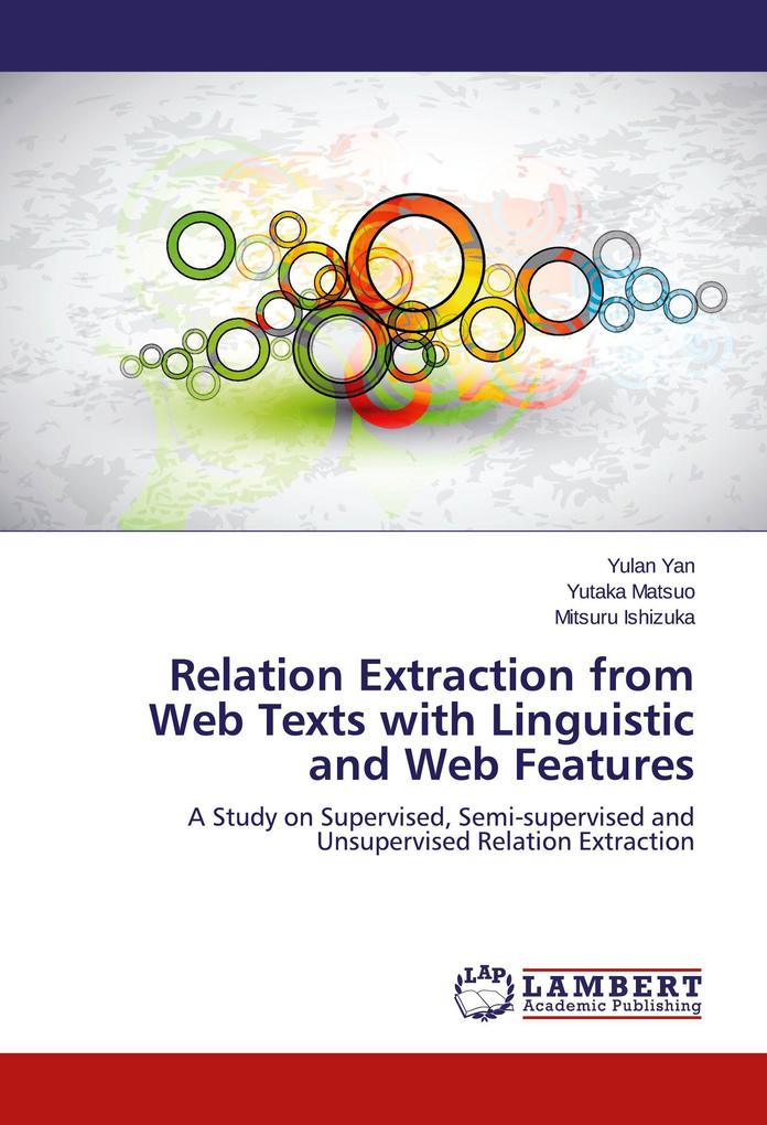Relation Extraction from Web Texts with Linguistic and Web Features
