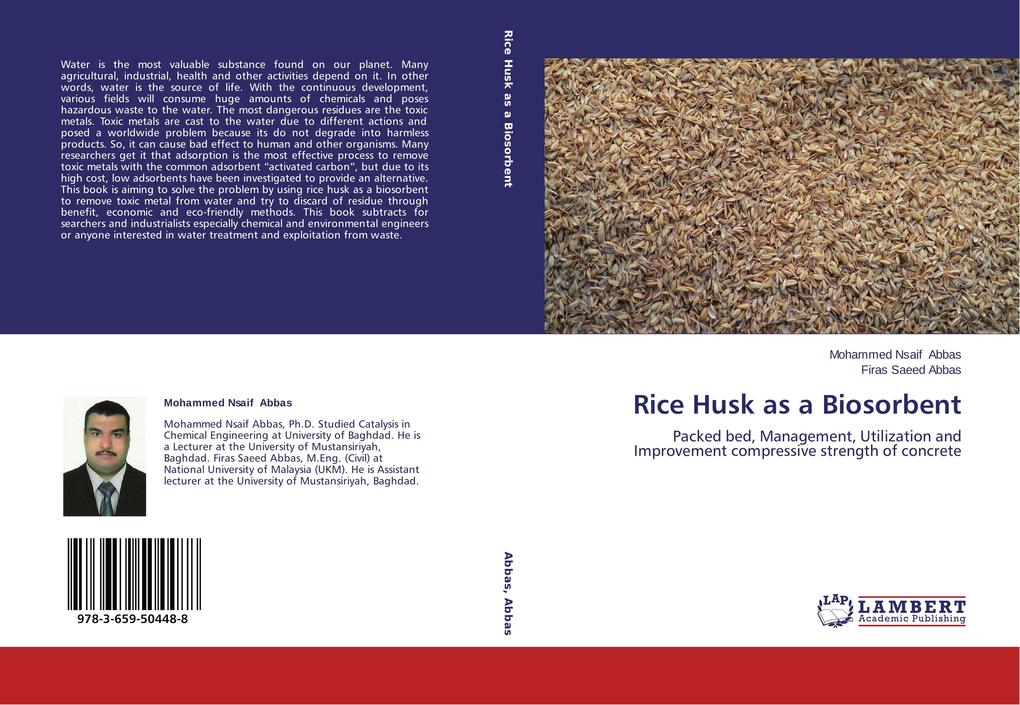 Rice Husk as a Biosorbent