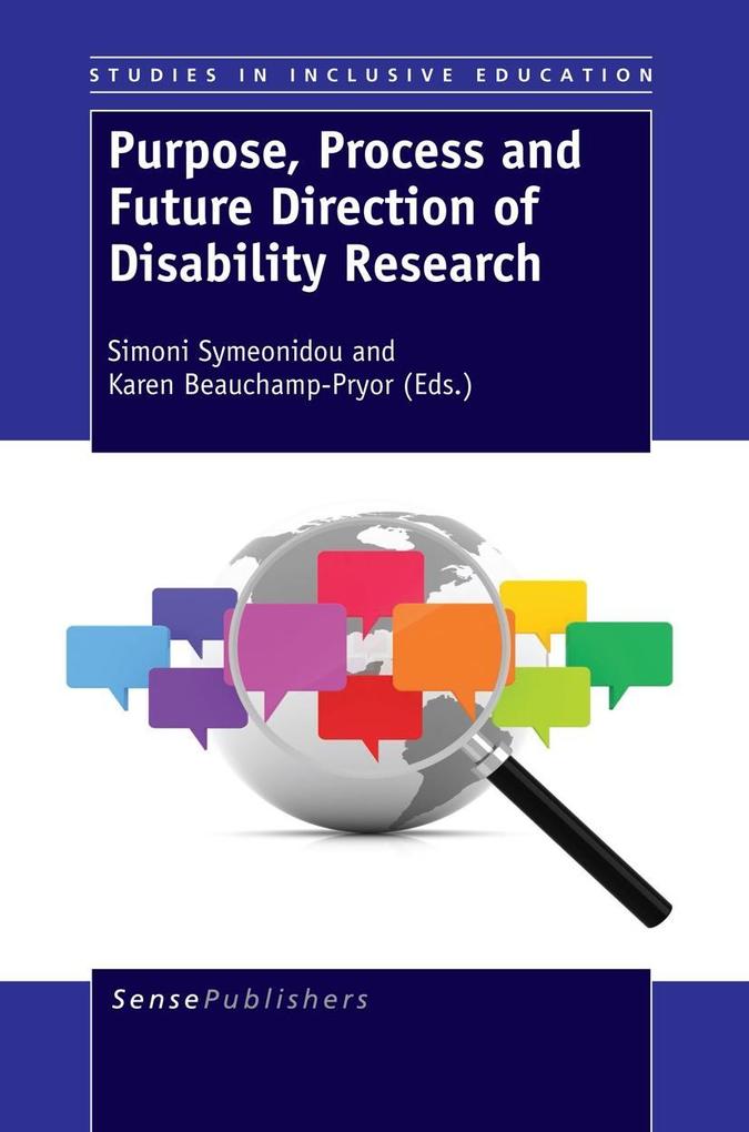 Purpose Process and Future Direction of Disability Research