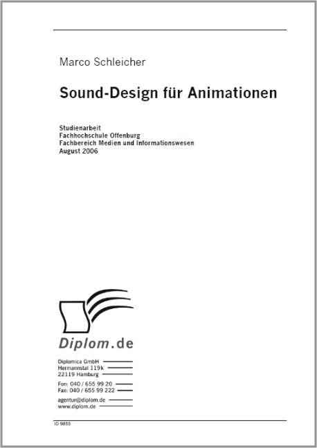 Sound Design für Animationen
