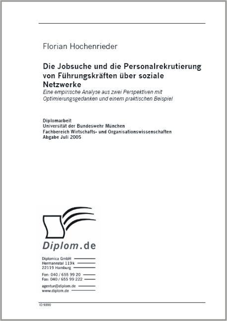 Die Jobsuche und die Personalrekrutierung von Führungskräften über soziale Netzwerke