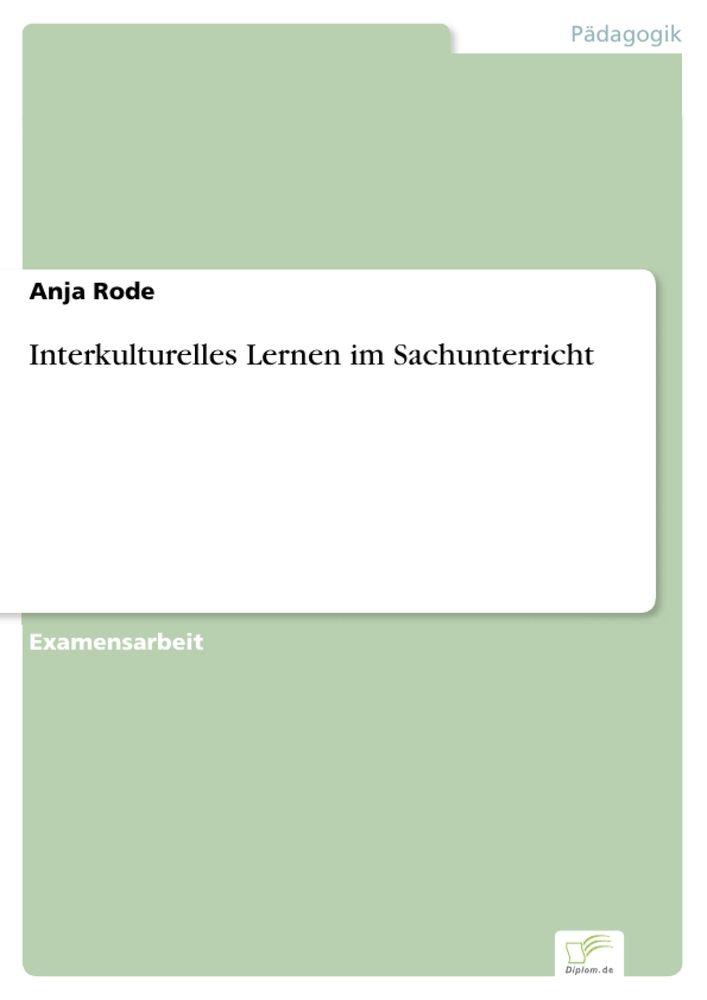 Interkulturelles Lernen im Sachunterricht