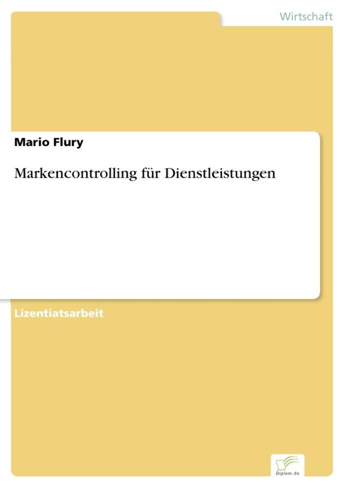 Markencontrolling für Dienstleistungen