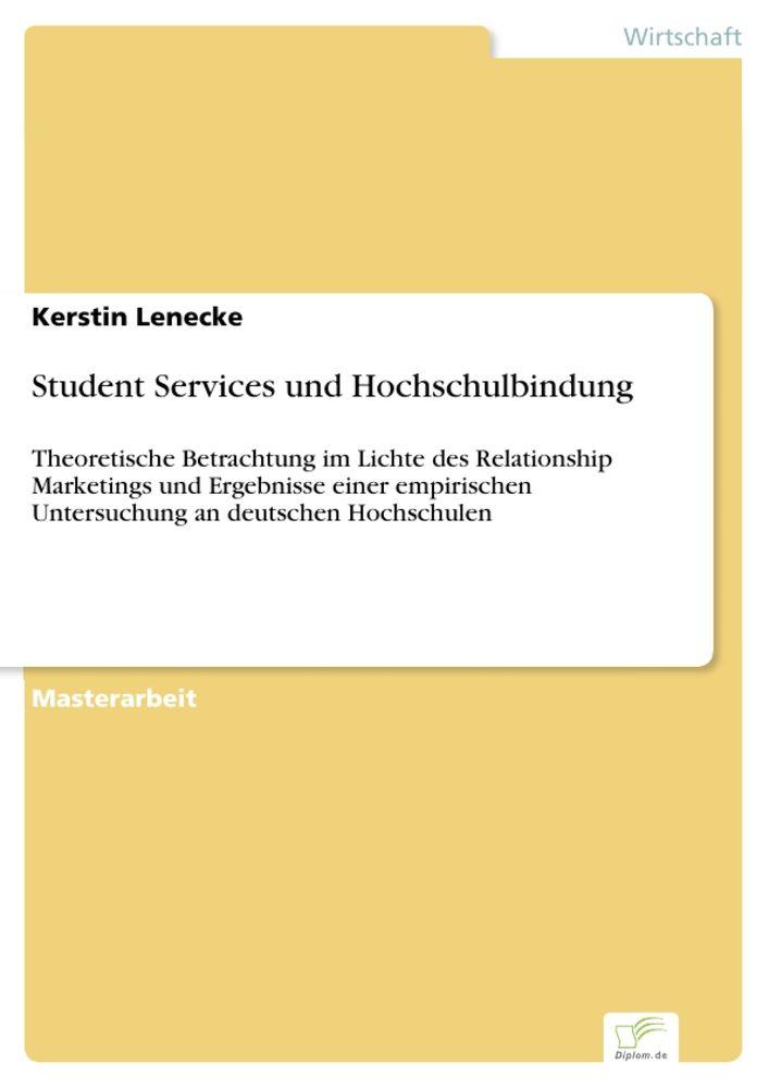 Student Services und Hochschulbindung