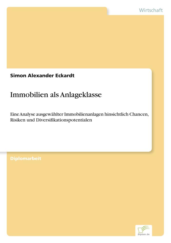 Immobilien als Anlageklasse