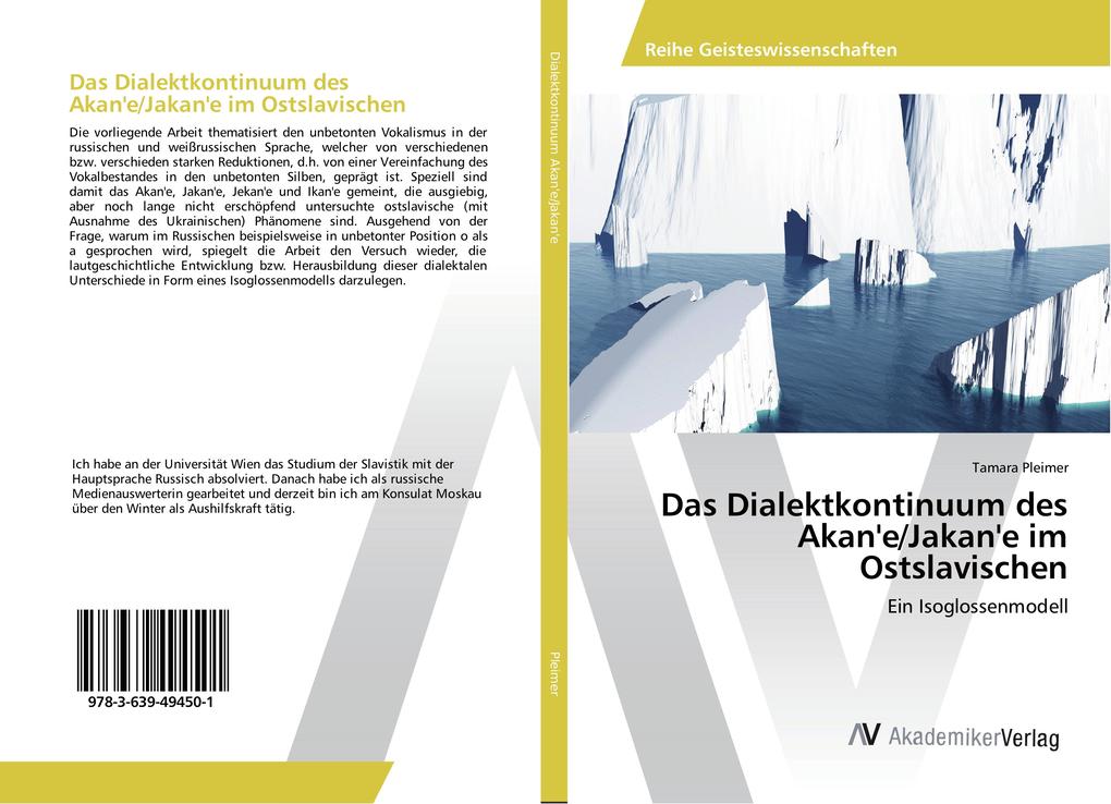 Das Dialektkontinuum des Akan'e/Jakan'e im Ostslavischen