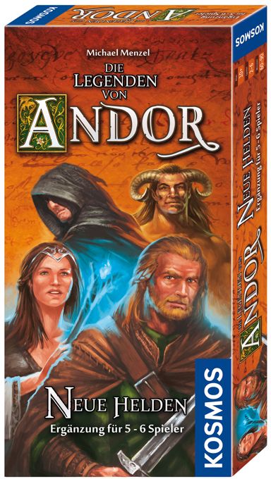 Die Legenden von Andor - Erweiterung - Neue Helden