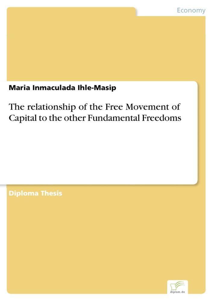 The relationship of the Free Movement of Capital to the other Fundamental Freedoms