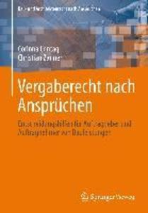 Vergaberecht nach Ansprüchen