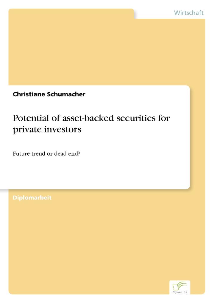 Potential of asset-backed securities for private investors