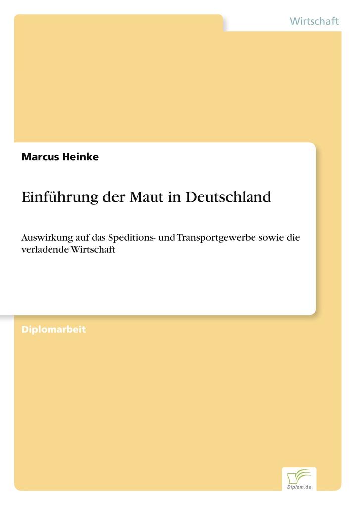 Einführung der Maut in Deutschland