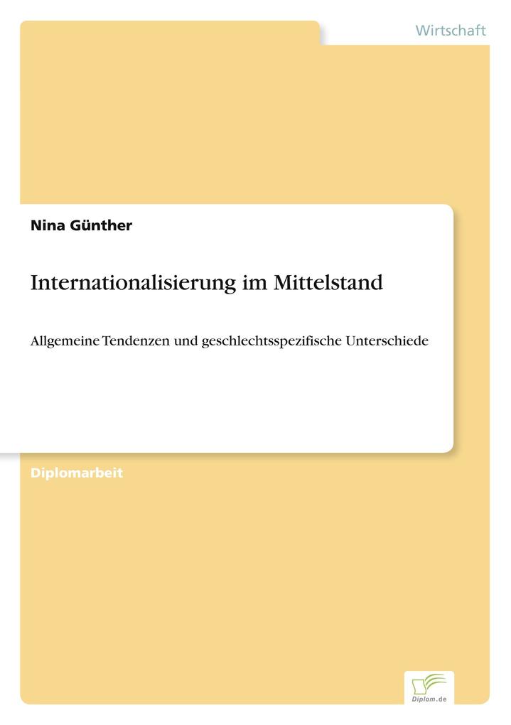Internationalisierung im Mittelstand