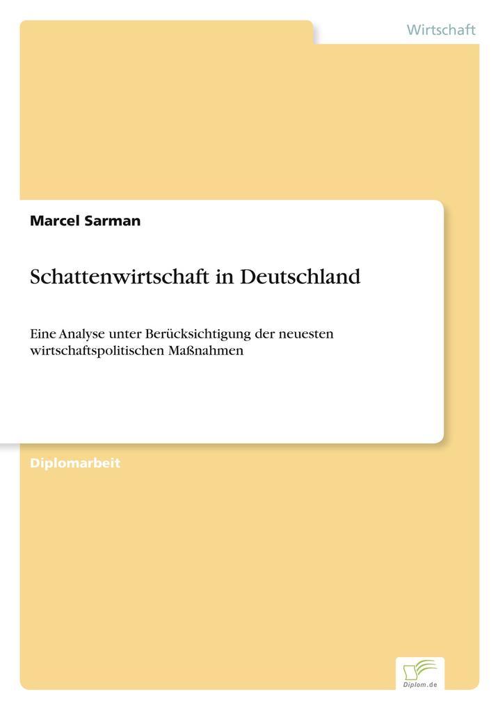 Schattenwirtschaft in Deutschland