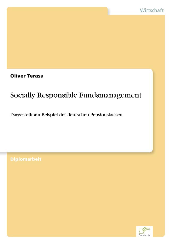 Socially Responsible Fundsmanagement