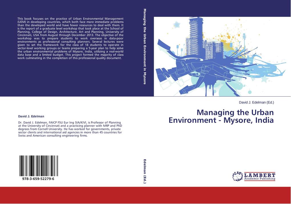 Managing the Urban Environment - Mysore India