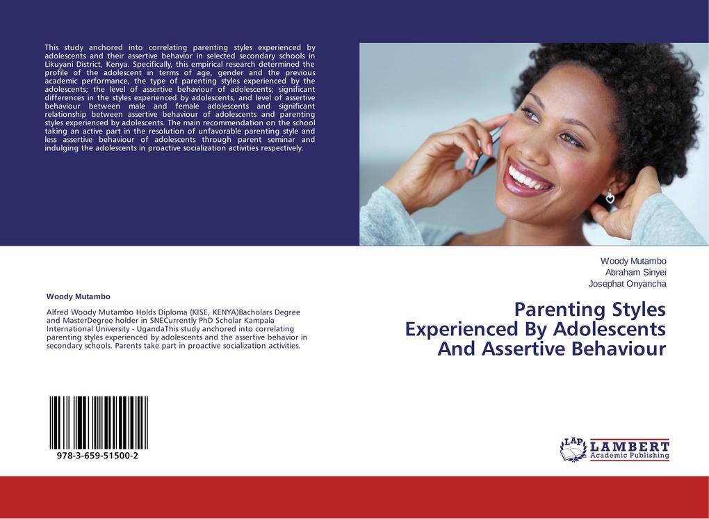 Parenting Styles Experienced By Adolescents And Assertive Behaviour