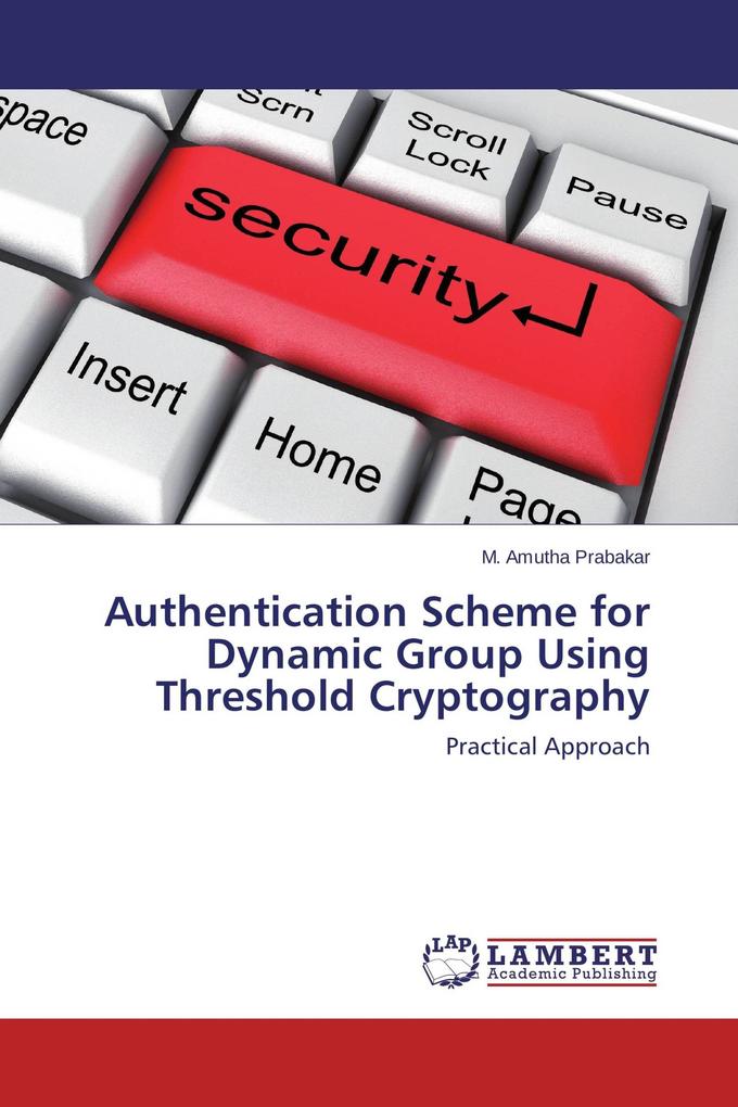 Authentication Scheme for Dynamic Group Using Threshold Cryptography