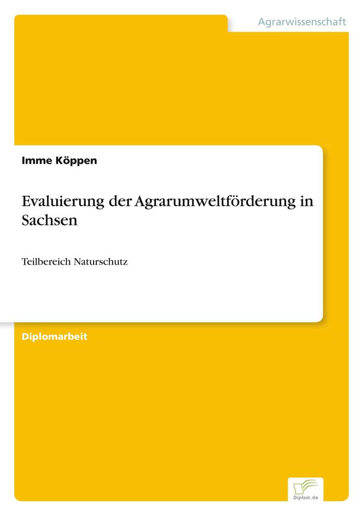 Evaluierung der Agrarumweltförderung in Sachsen