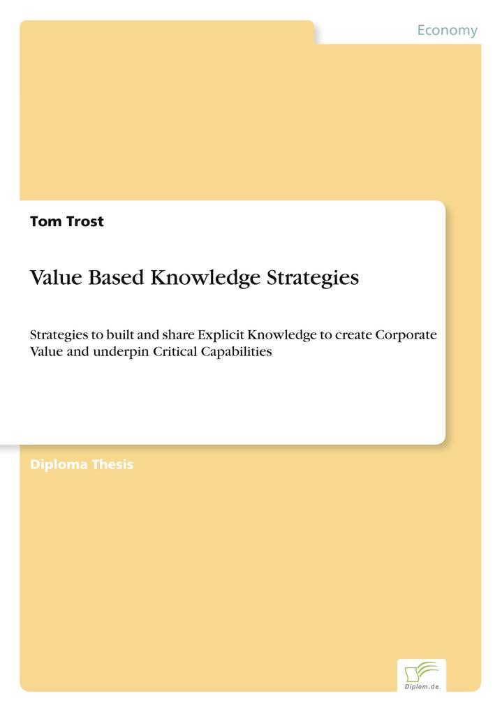 Value Based Knowledge Strategies