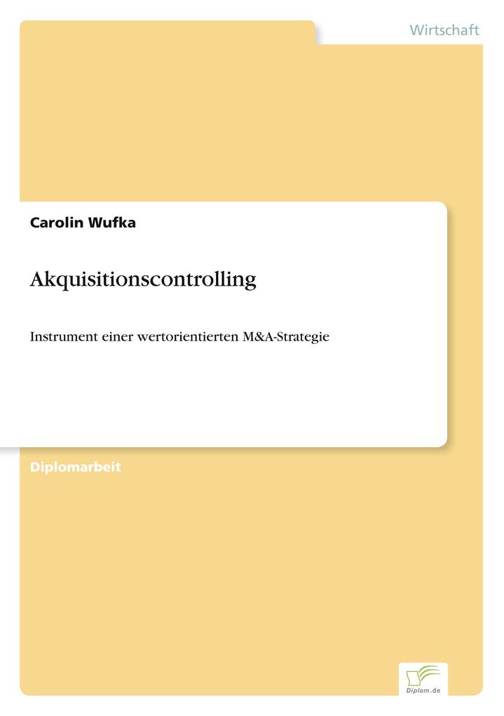 Akquisitionscontrolling