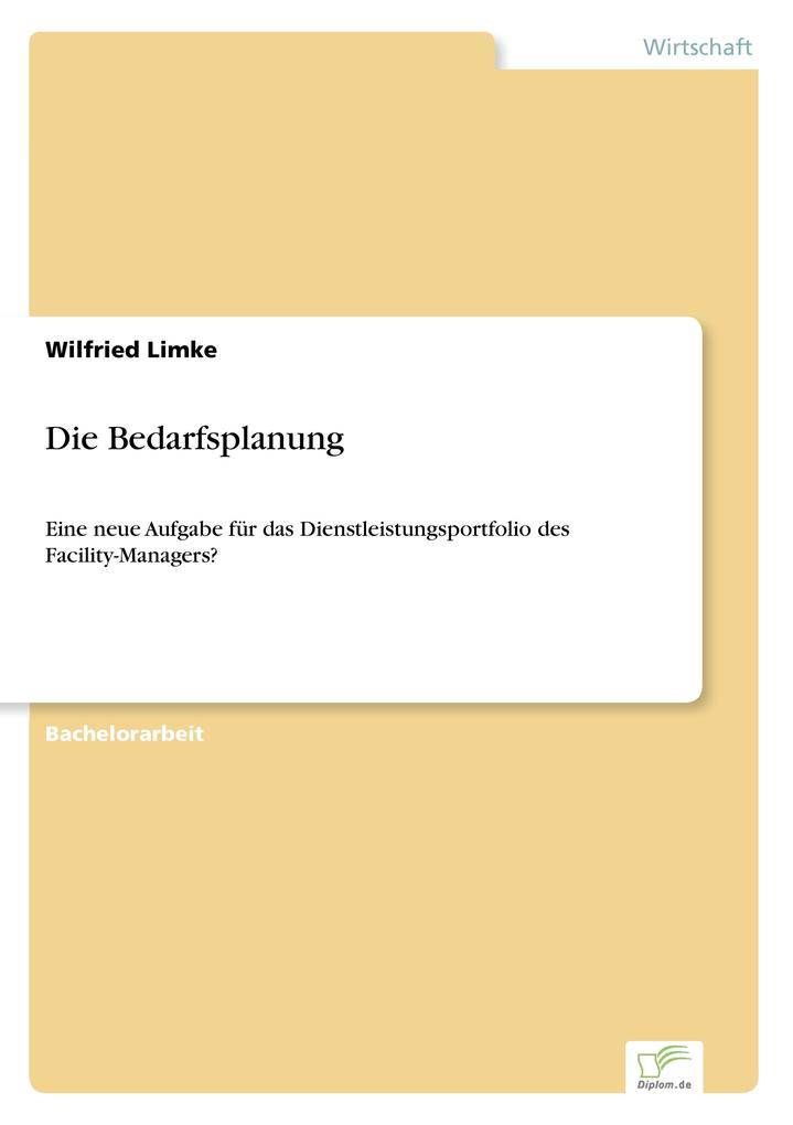 Die Bedarfsplanung