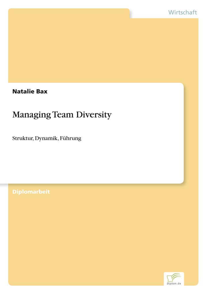 Managing Team Diversity