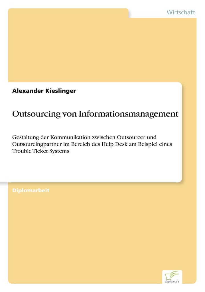 Outsourcing von Informationsmanagement