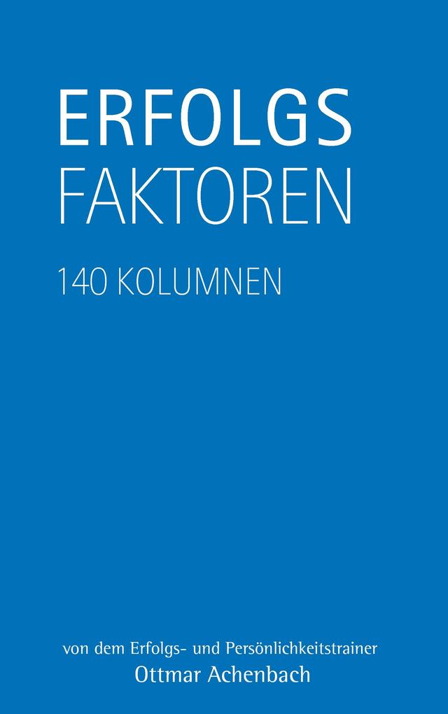 Erfolgsfaktoren