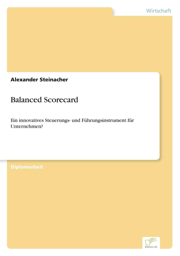 Balanced Scorecard