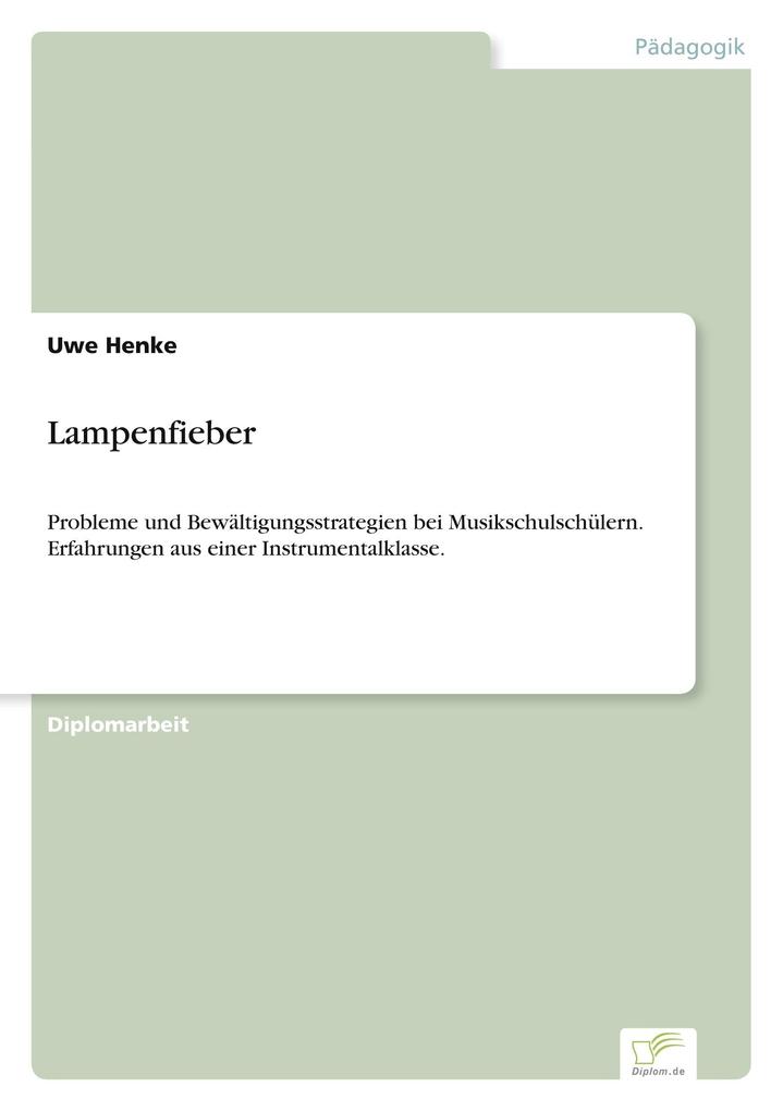 Lampenfieber