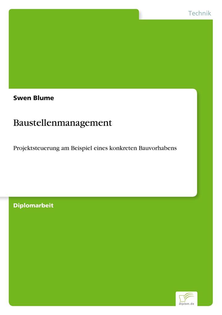 Baustellenmanagement