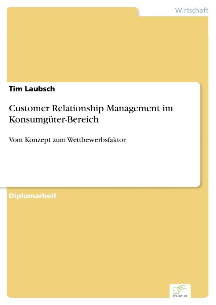 Customer Relationship Management im Konsumgüter-Bereich