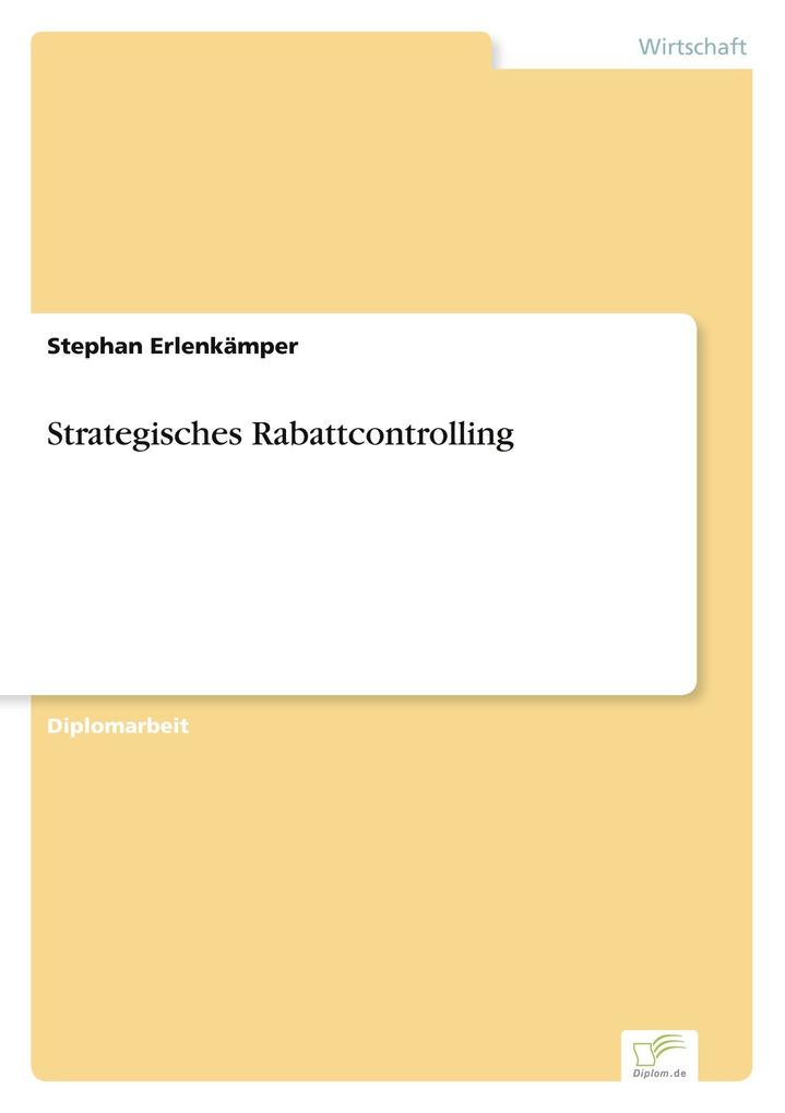 Strategisches Rabattcontrolling