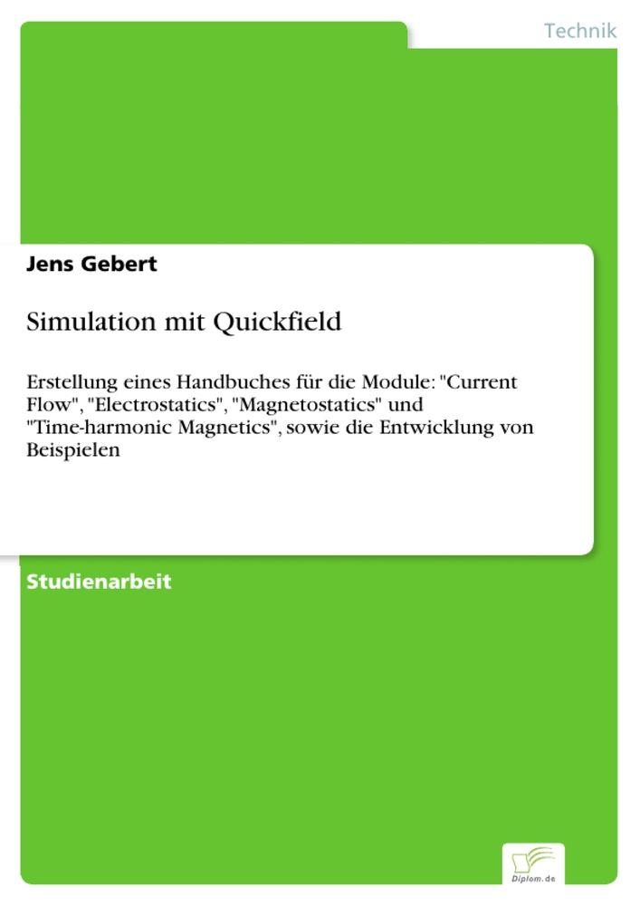 Simulation mit Quickfield