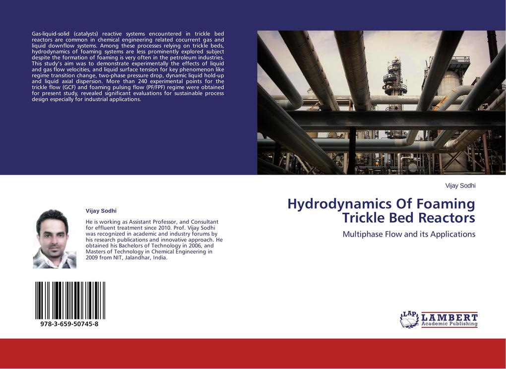 Hydrodynamics Of Foaming Trickle Bed Reactors