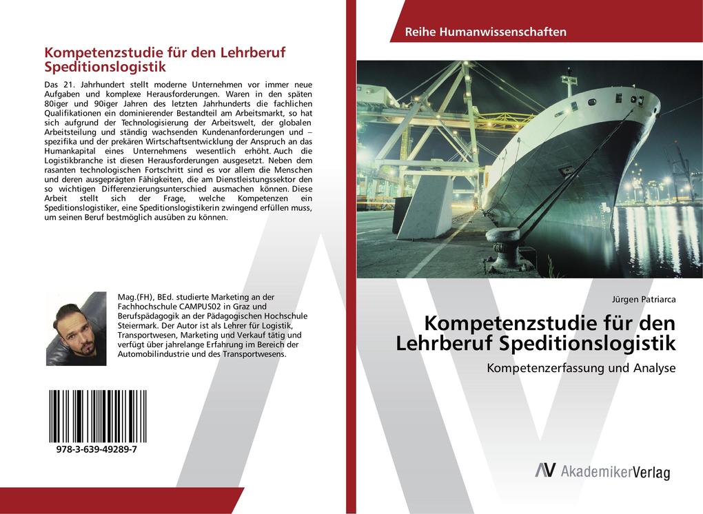 Kompetenzstudie für den Lehrberuf Speditionslogistik