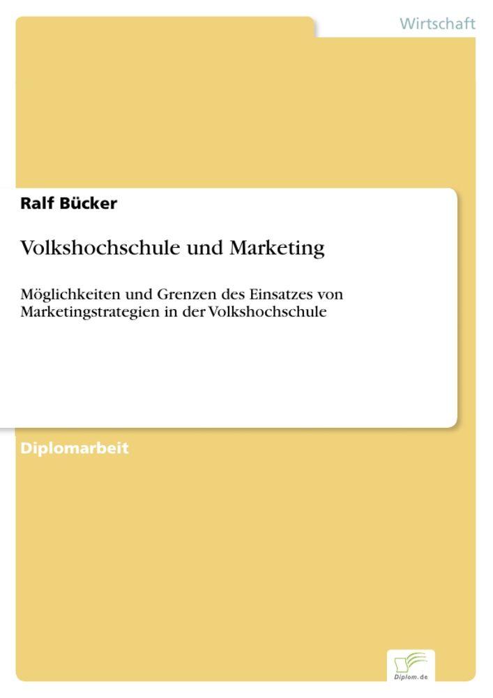 Volkshochschule und Marketing