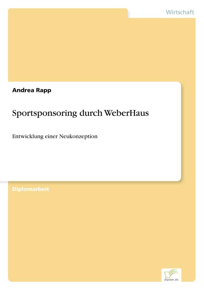 Sportsponsoring durch WeberHaus